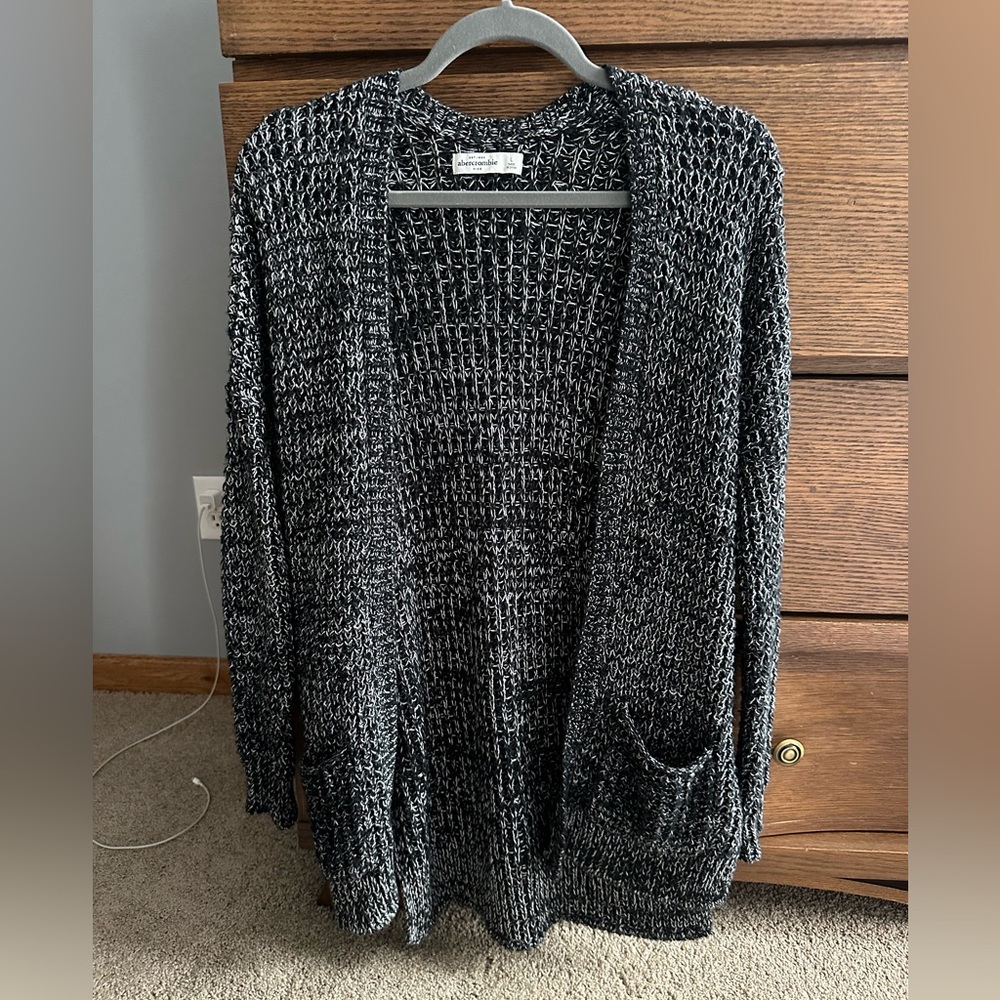 Abercrombie kids knit cardigan